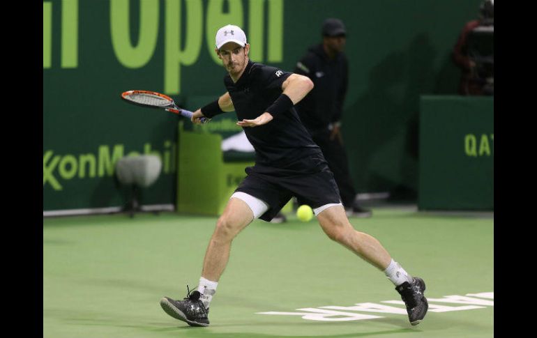 Andy Murray. El número 1 del mundo se enfrentará a Tomas Berdych. AFP / K. Jaafar