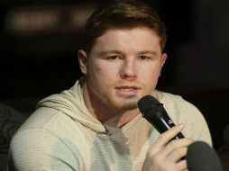 El tapatío, Saúl 'Canelo' Álvarez retó al hijo de la leyenda, y le dijo que ya firme el contrato para la pelea entre ambos. EL INFORMADOR / ARCHIVO