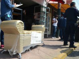 Dentro del operativo se supervisaron 52 negocios que se dedican a la venta de muebles para el hogar. ESPECIAL / Ayuntamiento de Tonalá