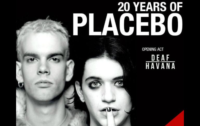 El grupo llega este fin de semana a Guadalajara para presentarse en el Festival Roxy. TWITTER / @PLACEBOWORLD