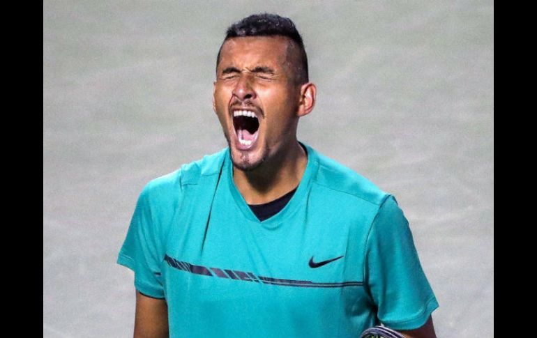 Kyrgios alcanzó su segunda semifinal consecutiva en Miami. EFE / E. Lesser