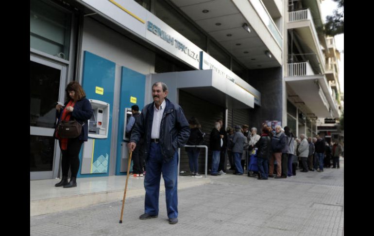 Se trató el recorte de pensiones, la creación del superfondo de privatizaciones y la aplicación de medidas y contramedidas. AP / T. Stavrakis