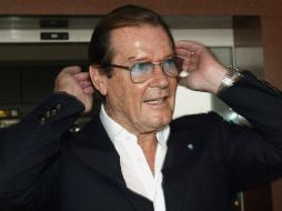 Roger Moore falleció a los 89 años tras batallar contra el cáncer. AFP / ARCHIVO