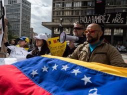 La OEA asegura ‘que en las Américas no hay lugar para las dictaduras ni para los tiranos que las dirigen’. AFP / N. Almeida