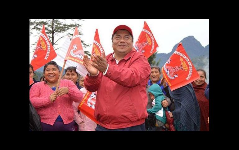 Hernández Pasión fue alcalde de Huitzilan de Serdán desde febrero de 2014 y era militante del Movimiento Antorchista Nacional. ESPECIAL / www.antorchacampesina.org.mx