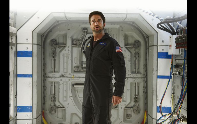 En la trama de “Geo-Tormenta”, Gerard da vida a Jake, un científico con una complicada vida. ESPECIAL