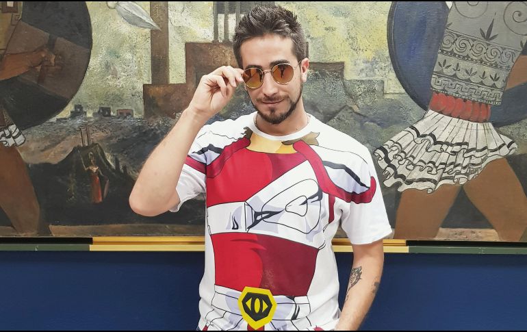 Cristóbal Orellana. El histrión y conductor, listo para la aventura de Comictlán TNT. EL INFORMADOR/K. Esparza