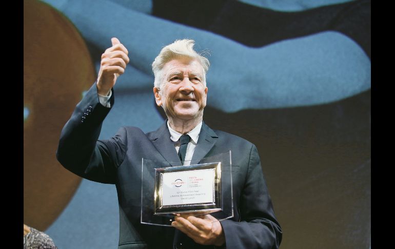 David Lynch. Honrado por el certamen italiano. AP/D. Stinellis