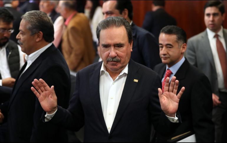 El coordinador del PRI en el Senado indicó que ha mantenido comunicación con César Camacho, quien les pidió regresar la minuta este jueves. SUN / ARCHIVO