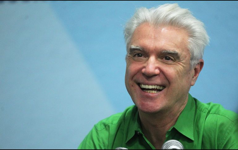 Byrne traerá a México su espectáculo American Utopia. EL INFORMADOR / ARCHIVO