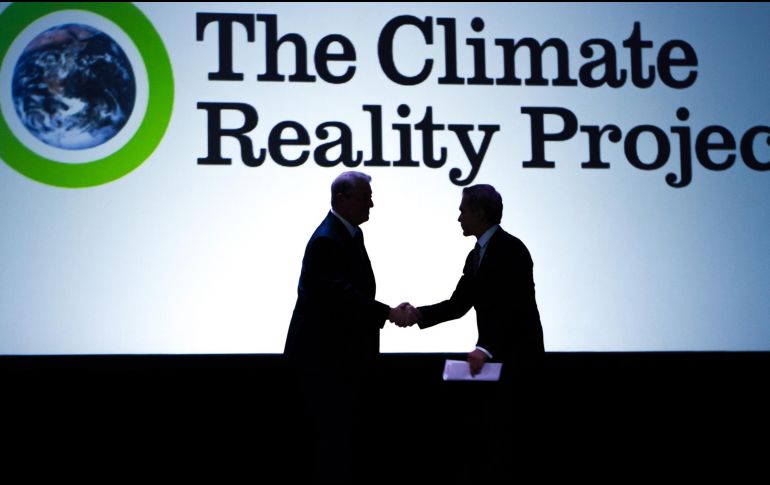 Hoy se celebró la reunión The Climate Reality Project encabezada por Al Gore en la Ciudad de México. NTX / A. Monroy