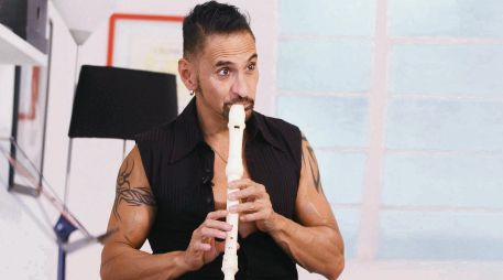 El flautista asegura que hasta ahora está cumpliendo sus sueños, aunque va por más. NTX