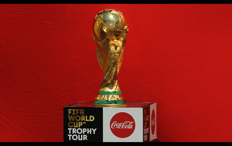 La copa estará en la ciudad hasta el próximo martes. AFP/U. Ruiz