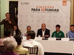 El emencista se compromete a retomar las recomendaciones emitidas por los observatorios ciudadanos del agua y el de movilidad. EL INFORMADOR/ R. Rivas