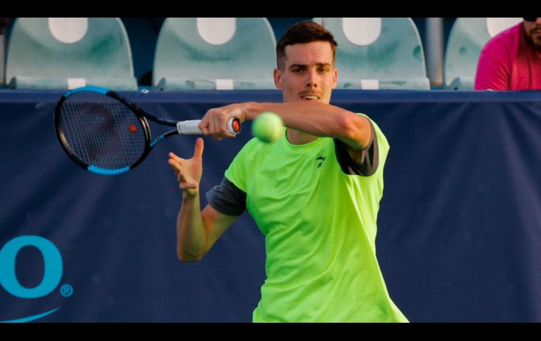 El alemán Mats Moraing (foto) dejó fuera al ecuatoriano Gonzalo Escobar por parciales de 6-2, 7-5 y 6-2. EL INFORMADOR / G. Gallo