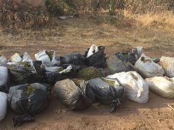 Además del hallazgo de metanfetaminas y 400 kilos de mariguana, se localizaron insumos químicos como éter, acetona, gasolina blanca y ácido sulfúrico. NTX/ ESPECIAL