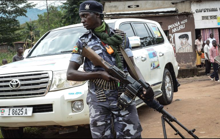 El ataque sucede a cinco días de tener lugar en Burundi un referéndum para aprobar una reforma constitucional. AFP/STR