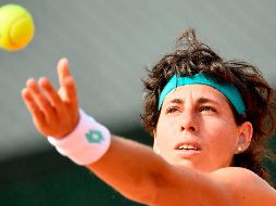 Suárez deberá enfrentarse a la ganadora del encuentro entre Mandy Minella y Maria Sakkari. AFP/C. Simon