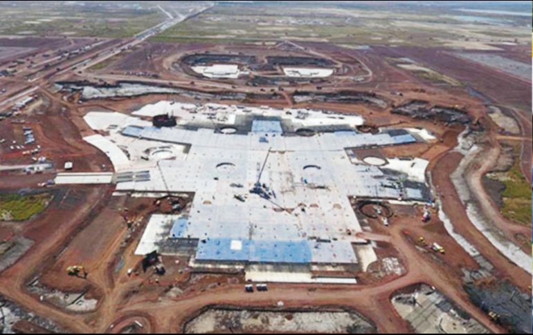 El NAICM está en el debate por los contratos que se han expedido. NOTIMEX/Archivo