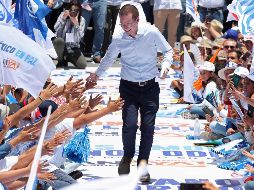 Ferriz de Con hizo pública su intención de votar por Ricardo Anaya. SUN / A. Ojeda