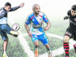 Jesús Zavala, Francisco Acuña y Luis Ángel Mendoza, buscados por Chivas. MEXSPORT