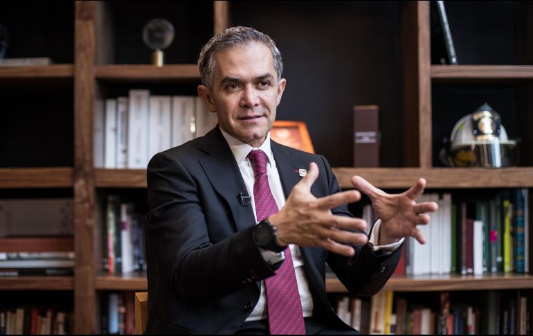 Miguel Ángel Mancera (foto) menciona que Ricardo Anaya debe concentrarse en preparar el tercer debate presidencial. SUN / ARCHIVO