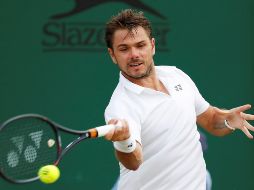 Wawrinka dominaba 6-5 en el tercer set después de perder los dos primeros ante Fabbiano. EFE/N. Bothma