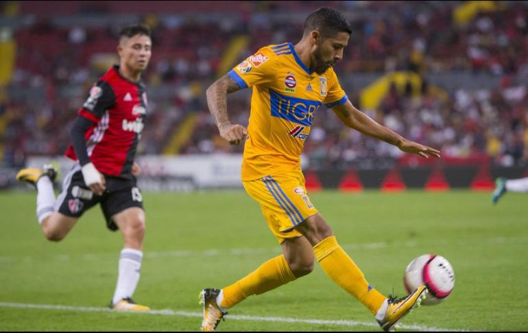 A pesar de que no tuvo minutos en la cancha, Aquino fue uno de los jugadores cedidos por Tigres para ir al Mundial. MEXSPORT / C. de Marchena