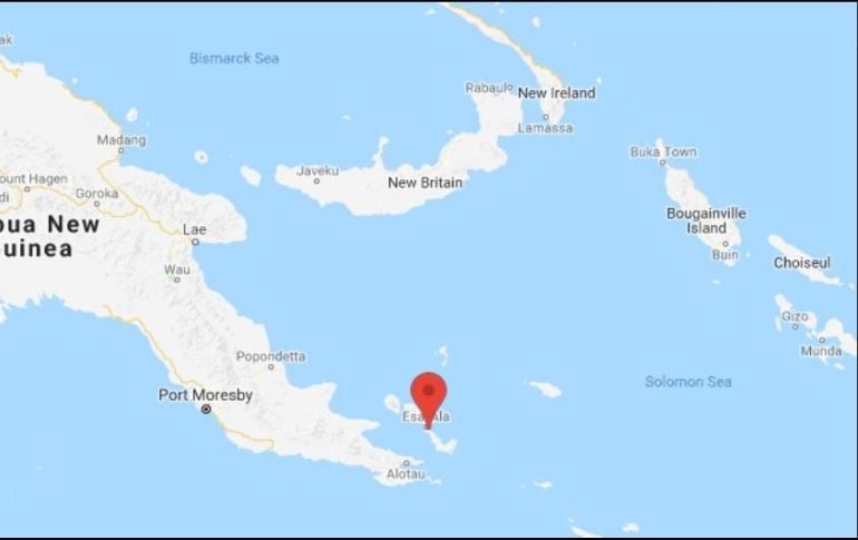 El USGS localizó el hipocentro a 10 kilómetros de profundidad. ESPECIAL