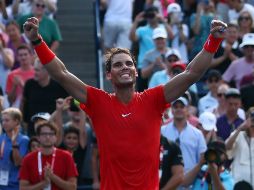 Con este triunfo Nadal llegó a 80 títulos en su brillante carrera. AFP / V. Ridley