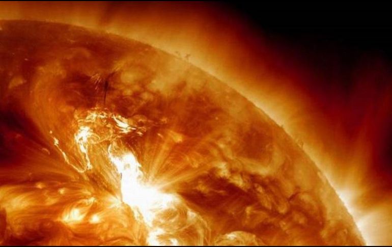 La erupción solar ocurrió el pasado 13 de agosto. NTX / ARCHIVO