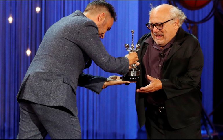 DeVito fue reconocido por una trayectoria de casi medio siglo en distintas facetas de la industria del cine y del teatro. EFE/J. Herrero