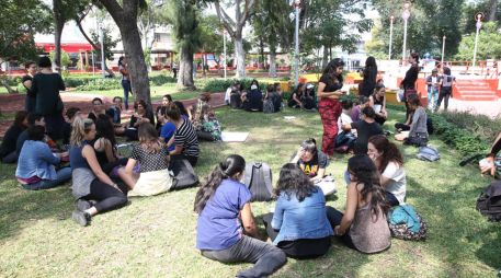 Las instituciones tocan temas como la falta de equidad en materia de derechos salariales, la falta de seguridad, la violencia y discrminación que viven las mujeres e invitan a eliminar dichos problemas. EL INFORMADOR / ARCHIVO