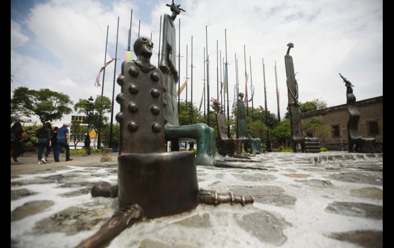 “La sala de los magos”. La obra de Alejandro Colunga fue abierta al público tras los trabajos de restauración.