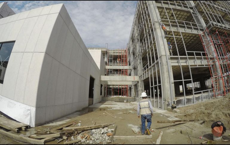 La proyección inicial fue que el edificio estaría listo a finales de 2016. EL INFORMADOR / A. Camacho