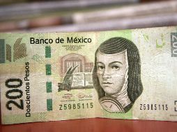 Hasta septiembre de este año se decomisaron mil 202 billetes falsos de 200 pesos en Jalisco. EL INFORMADOR/Archivo