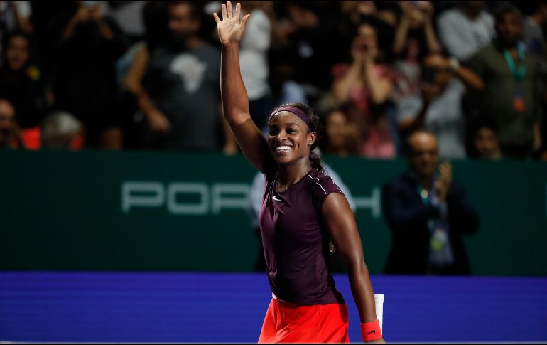 Stephens, de 25 años, se enfrentará a la checa Karolina Pliskova por un puesto en la final. AP / V. Thian