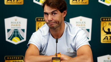 El mallorquín informó en rueda de prensa previo a su duelo ante Fernando Verdasco, que presentaba unas molestias que le impedían seguir jugando. AP / C. Ena