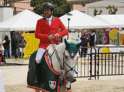 El jinete Francisco Pasquel ahora es medallista de oro centroamericano. ESPECIAL