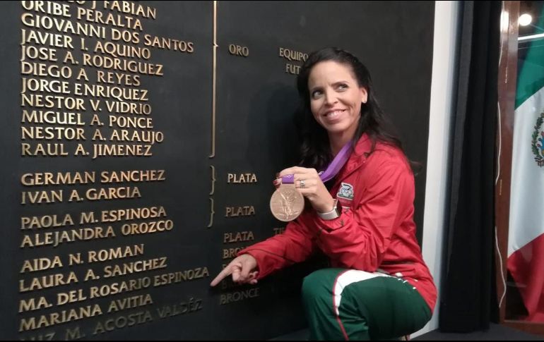 La beca vitalicia que obtuvieron los medallistas de bronce en Londres es de 10 mil pesos al mes. SUN