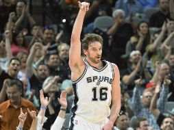 Pau Gasol no juega desde el pasado 4 de noviembre, cuando se lastimó el pie izquierdo. AP