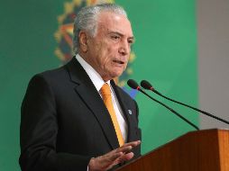 Desde que asumió la Presidencia, a mediados de 2016, Temer ha sido objeto de diversas sospechas de corrupción. AFP/ARCHIVO