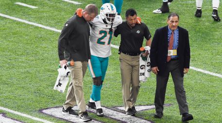 Frank Gore había jugado 126 encuentros consecutivamente. AFP / H. Foslin