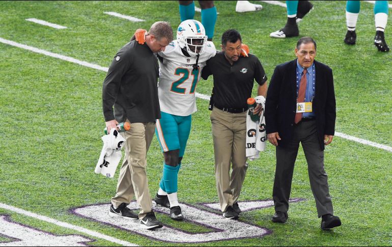 Frank Gore había jugado 126 encuentros consecutivamente. AFP / H. Foslin