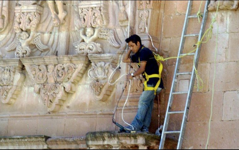 La labor del INAH es conservar en las mejores condiciones los tesoros culturales y artísticos de nuestro país. NOTIMEX/Archivo