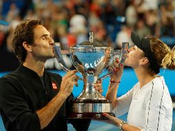 Suiza ganó la final luego de que Zverev envió la pelota hacia la red. AP / T. Collens