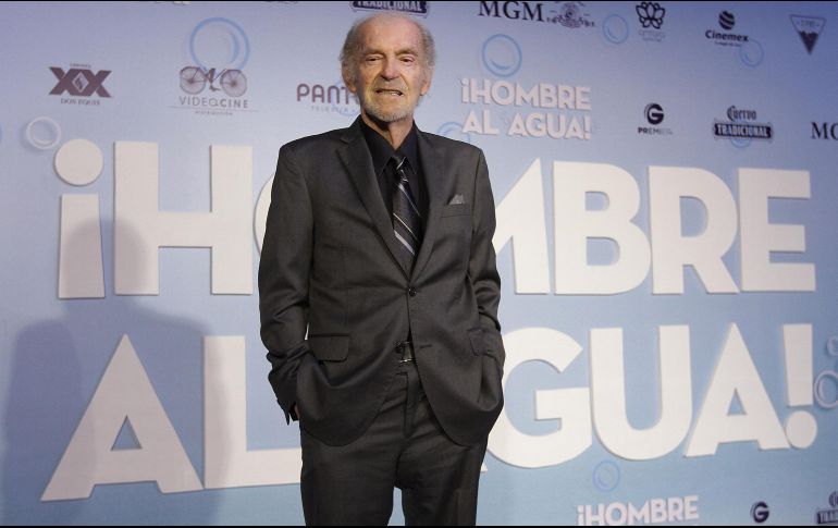 Fernando Luján. El actor falleció la tarde de ayer a los 79 años en su casa de Puerto Escondido, Oaxaca. NOTIMEX/J. Espinosa