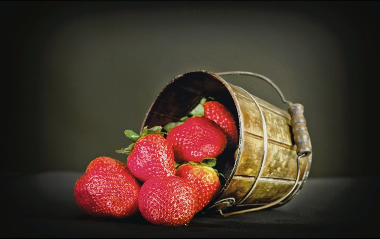 Entre los frutos rojos, las fresas son de las más presentes en nuestra dieta. ESPECIAL/Pixabay