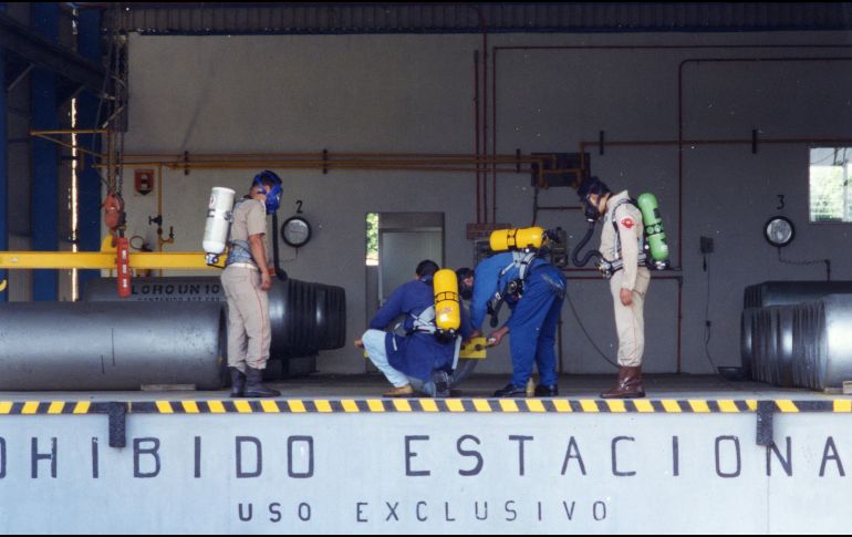 El gas cloro puede ser causar quemaduras severas en la piel y los ojos y ser fatal si se inhala. EL INFORMADOR/Archivo