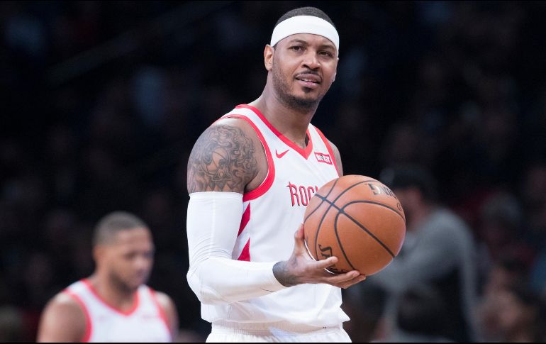 Anthony es uno de los 11 jugadores en la historia de la NBA con promedios de carrera de al menos 24.0 puntos; 6.0 rebotes y 3.0 asistencias. AP/M. Altaffer